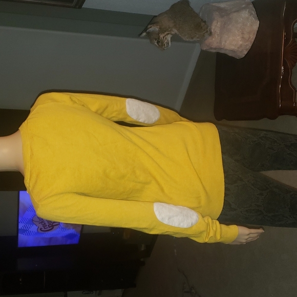 Banana Republic s zipper scoopneck elbow patches - Picture 3 of 9